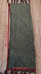 Big handwoven rectangular shawl in gray wool and alpaca.