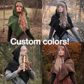 Custom-made big Skjoldehamn hood in the colors of your choice. Handwoven. Please contact before purchase.
