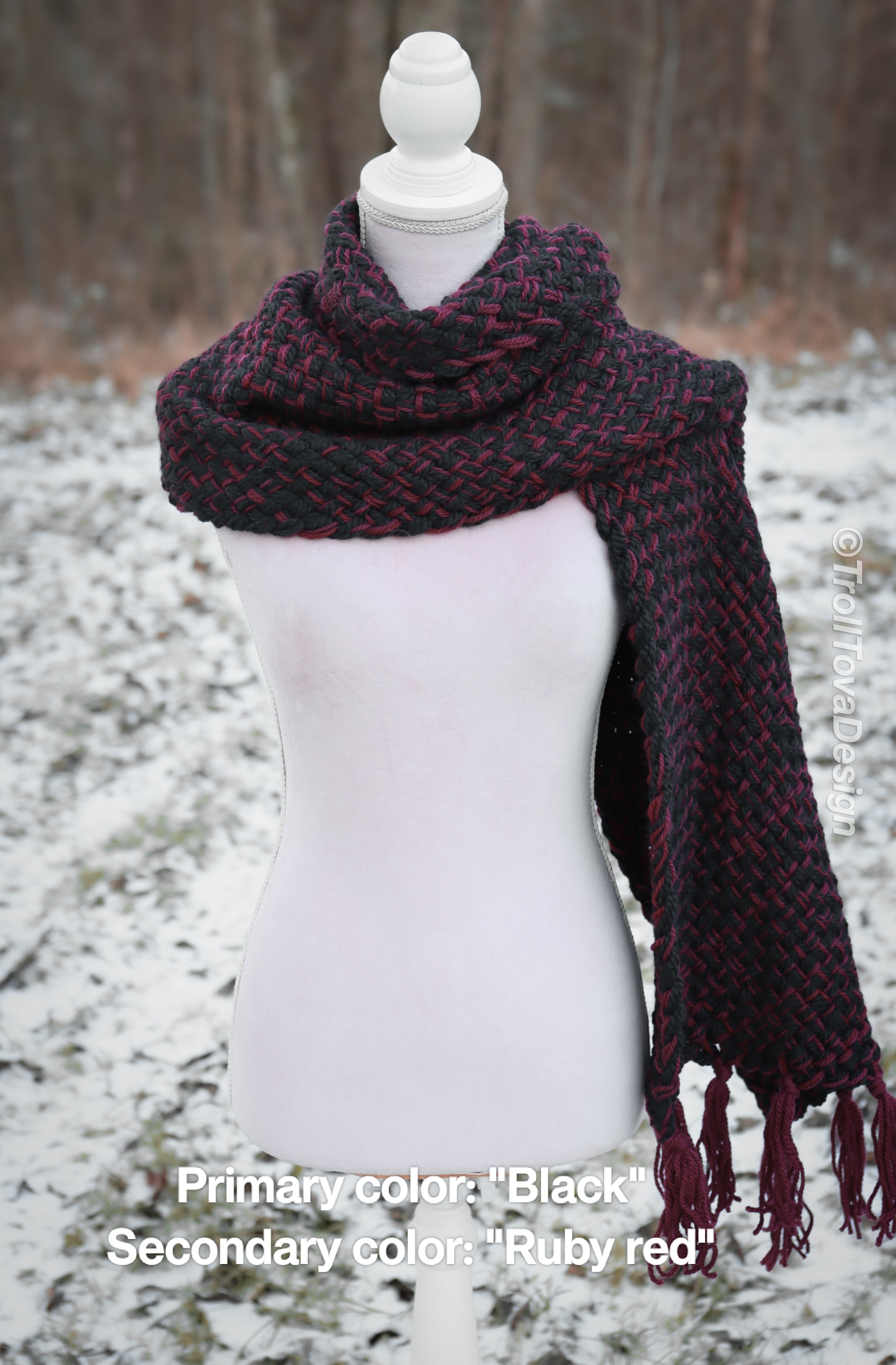 Custom-made big rectangular shawl in the colors of your choice. Handwoven. Please contact before purchase.