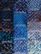 Custom-made triangle scarf in wool and alpaca. Handwoven. Please contact before purchase.