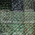 Custom-made extra long hooded shawl in the colors of your choice. Handwoven. Please contact before purchase.
