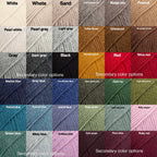 Custom-made extra long hooded shawl in the colors of your choice. Handwoven. Please contact before purchase.