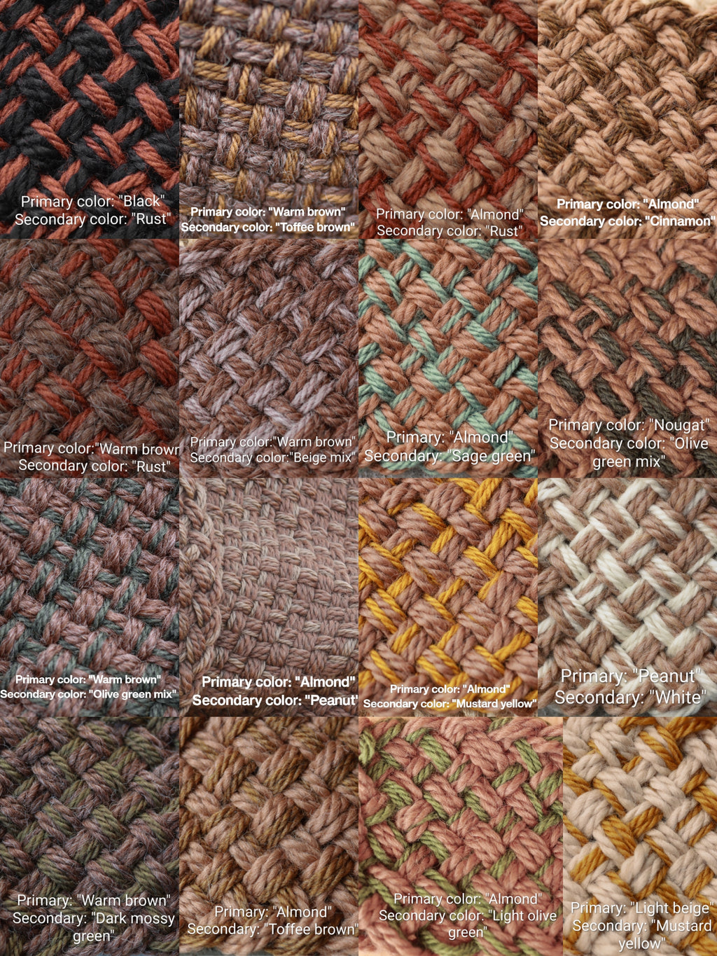 Custom-made triangle scarf in wool and alpaca. Handwoven. Please contact before purchase.