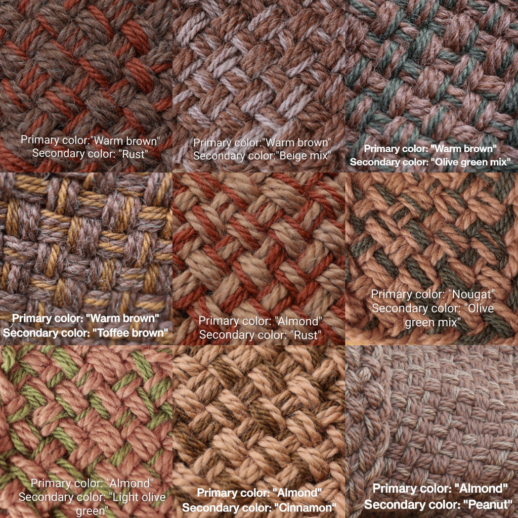 Custom-made extra long hooded shawl in the colors of your choice. Handwoven. Please contact before purchase.