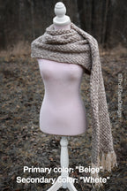 Custom-made big rectangular shawl in the colors of your choice. Handwoven. Please contact before purchase.